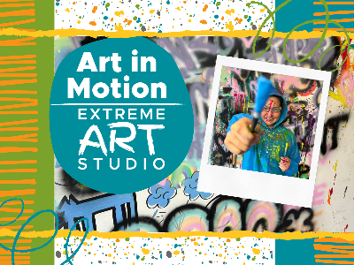 Kidcreate Studio - Eden Prairie. Art in Motion with Extreme Art Studio (5-12 Years)