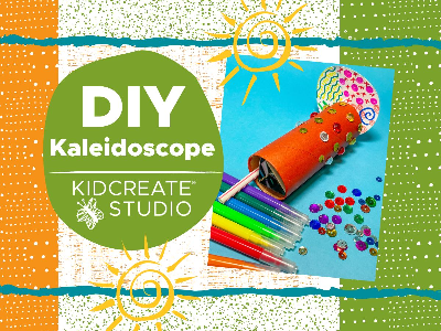 DIY Kaleidoscope Workshop (4-9 Years)