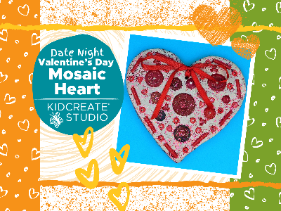 Date Night- Valentine's Day - Heart Mosaic (3-9 Years)