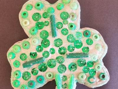 Shamrock Mosaic Workshop (4-9 Years) Shamrock Mosaic Workshop (4-9 Years)