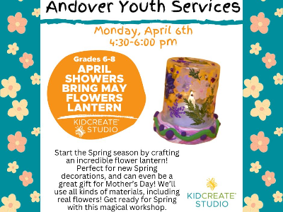Andover: May Flower Lantern  (Grades 6-8)