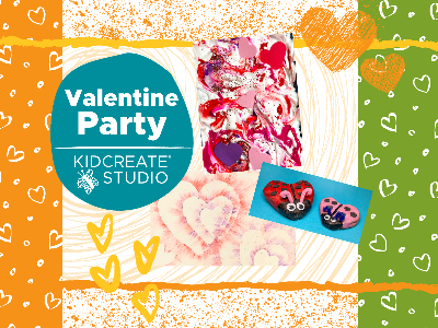 Valentine's Day Craft Party- Workshop (18 Months-6 Years)